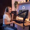 Wiltec mikrofónny výložník 80 cm kĺbový stolový držiak pre Náhľad obrázku produktu 12