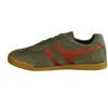 Gola Herrier Suede khaki orang sportlicher Schnürer Grün in Produktbild-Vorschau 20