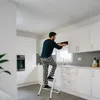 LARS360 Metall Leiter 2 Stufen Klappleiter Tritthocker Produktbild-Vorschau 8