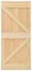 vidaXL Tür NARVIK Natur 80 x 210 cm Massivkiefer Produktbild-Vorschau 6