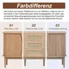 Mueble aparador STILVORA, estilo ratán, con puertas Vista previa de la imagen del producto 8
