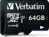 Verbatim Micro Secure Digital Card Pro U3 64GB UHS-I U1 Anteprima dell’immagine prodotto 10