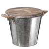 Citronella Kerze Wachs in Zinktopf Ø 25 cm x 23 cm Produktbild-Vorschau 7