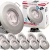 12x LED Bad Einbaustrahler Ultraflach 5 Watt Eisen Produktbild-Vorschau 1