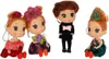 Puppenhaus 3 Mädchen + 1 Junge Satz von 4pcs. 12 cm Produktbild-Vorschau 11