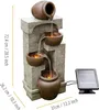 Teamson Home Garden & Outdoor Solarbetriebenes Wasserspiel Produktbild-Vorschau 4