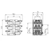 BACHMANN T-Verteiler GST18 3-polig, GST18 1xIn 5xOut Produktbild-Vorschau 2