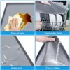 Tappetino protettivo in silicone grigio Unyqoos® da 60 x 60 Anteprima dell’immagine prodotto 3