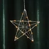 Gwiazda wisząca chrom Led LINE 38 cm Podgląd zdjęcia produktu 3