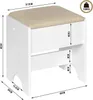 WOLTU Schminkhocker, Sitzhocker Hocker für Schminktisch, Produktbild-Vorschau 7