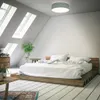 B.K.Licht Plafonnier textile avec abat-jour Ø380mm rond Voir les images du produit 2