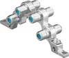 4-fach F-Erdungsblock 4x F-Kupplung > 4x F-Kupplung Produktbild-Vorschau 12