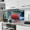 Küchenrückwand Spritzschutz Glas mit Motiv Erdbeere Splash Produktbild-Vorschau 2