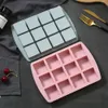 2er-Pack Quadratische Silikonform Mit 12 Mulden, Backform Produktbild-Vorschau 6