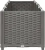 vidaXL Zvýšené lůžko 160x40x38 cm polypropylenové Náhled obrázku produktu 2