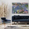 Leinwandbild (100x70cm): Claude Monet - Seerosen, echter Produktbild-Vorschau 2