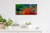 Wandbild Leinwand Bilder Wanduhr Geräuschlos 60x30 Malerei Produktbild-Vorschau 3
