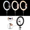 LAMPADA LED ANULARE CON TREPPIEDO, 220 cm, USB, 80 W, CON Anteprima dell’immagine prodotto 3