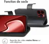 imoshion Luxe Bookcase pour l'Apple iPhone 15 Pro - Noir Voir les images du produit 4