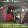 Tunnelzelt 4-6 Personen, Familienzelt 3 Räume, Campingzelt Produktbild-Vorschau 6