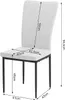 Woltu W0ATT0310-4, Samt, 150 kg, 4 Stück(e) Produktbild-Vorschau 3