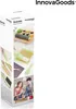 The image shows the packaging of a sushi-making set, with multiple images demonstrating its use and a couple enjoying sushi. Voir les images du produit