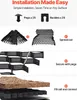 An instructional graphic showing the steps to install a ground stabilization grid. Podgląd zdjęcia produktu