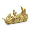 2.02 Portabottiglie ESEL in oro - circa 29 x 10 cm - asino Anteprima dell’immagine prodotto 5