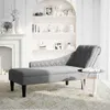 vidaXL Chaiselongue mit Kissen und Rechter Armlehne Produktbild-Vorschau 1
