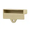 A single beige plastic bed slat holder is shown against a white background. Produktbild-Vorschau