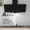 Klarstein Laurel Kopffreihaube 90 cm – Schräges Glasdesign, Produktbild-Vorschau 2