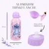 Set Trinkflasche & Brotdose Disney Stitch, Flieder Blumen Produktbild-Vorschau 4