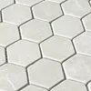 Mosaikfliesen Marmor Tarsus Hexagon Beige Produktbild-Vorschau 2