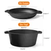 Gusseisen Topf Brot backen - Brotbackform mit Deckel 26CM Produktbild-Vorschau 6