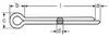 DIN 94 ST galZn 2,5x32 HPE-NORMpro Produktbild-Vorschau 3