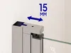 i-flair Duschtür 91-94 cm - Höhe: 190 cm, aus Produktbild-Vorschau 4