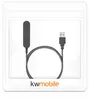 kwmobile Smartwatch Ladekabel für Polar V800 USB Ladekabel Produktbild-Vorschau 4