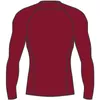 Puma Liga Baselayer Trikot Langarm Herren - Bordeaux Produktbild-Vorschau 6