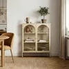 Komoda z witryną „Klippestad” z 2 drzwiami, stal, 95 x 80 x Podgląd zdjęcia produktu 4