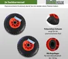 2x Sackkarrenrad Vollgummi 260 x 85 mm 3.00-4 Produktbild-Vorschau 2