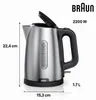 Braun PurShine WK102AI-WK1500BK, 1,7 l, 2200 W, Schwarz, Produktbild-Vorschau 14