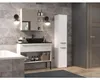 Badezimmerschrank NEL II 31x30x174 cm  weiß  glänzend Produktbild-Vorschau 4