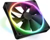 NZXT RF-D12SF-B1 F Series F120 RGB DUO 120mm matn ern Náhled obrázku produktu 1