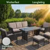 FCH Gartenmöbel-Set,Polyrattan Lounge Set,Gartenlounge-Set Produktbild-Vorschau 10