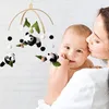 TROYSINC Bettglocke, Panda Mobile Baby Windspiele, Produktbild-Vorschau 3