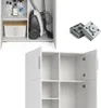 Universalschrank Vicco Ingo Weiß 80 x 182.4 cm mit Produktbild-Vorschau 6