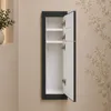 WC Unterputzschrank Schwarz Matt Push Open für Papier und Produktbild-Vorschau 6