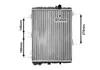 VAN WEZEL 03002038 Kühler Wasserkühler Motorkühler für AUDI Produktbild-Vorschau 2