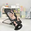 Babywippe Babyschaukel Babyliege Hoehenverstellbar Schwarz Produktbild-Vorschau 3
