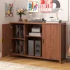BROTTAR 47,2" Plattenspieler-Schrank Braun mit Produktbild-Vorschau 1